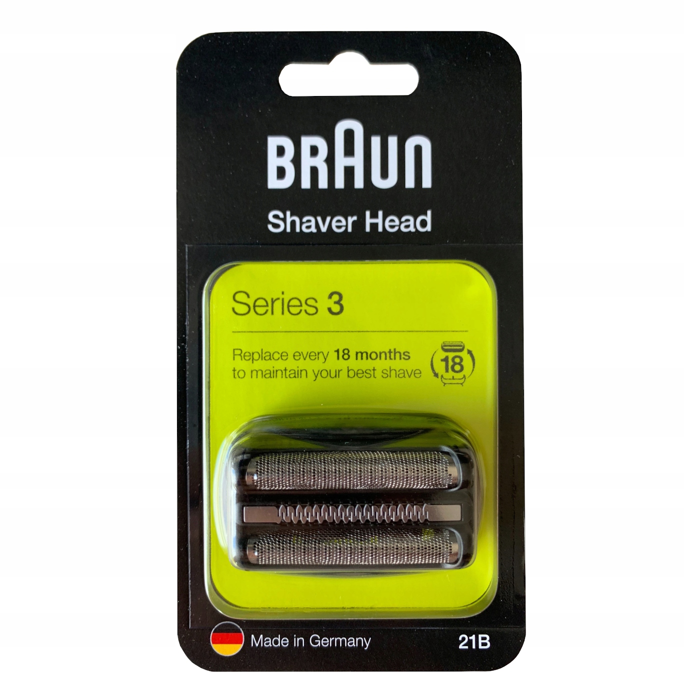 Folia I Blok Ostrzy Braun 21B Series 3 Seria 3 Oryginał