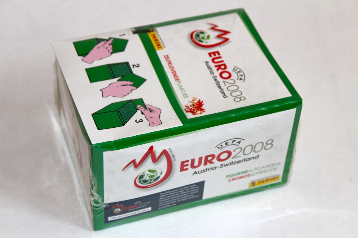 Panini Uefa Euro Box Naklejki Euro 2008 Austria-Szwajcaria