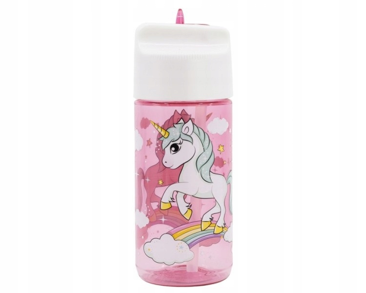 Fľaša UNICORN 430ml Jednorožec s náustkom