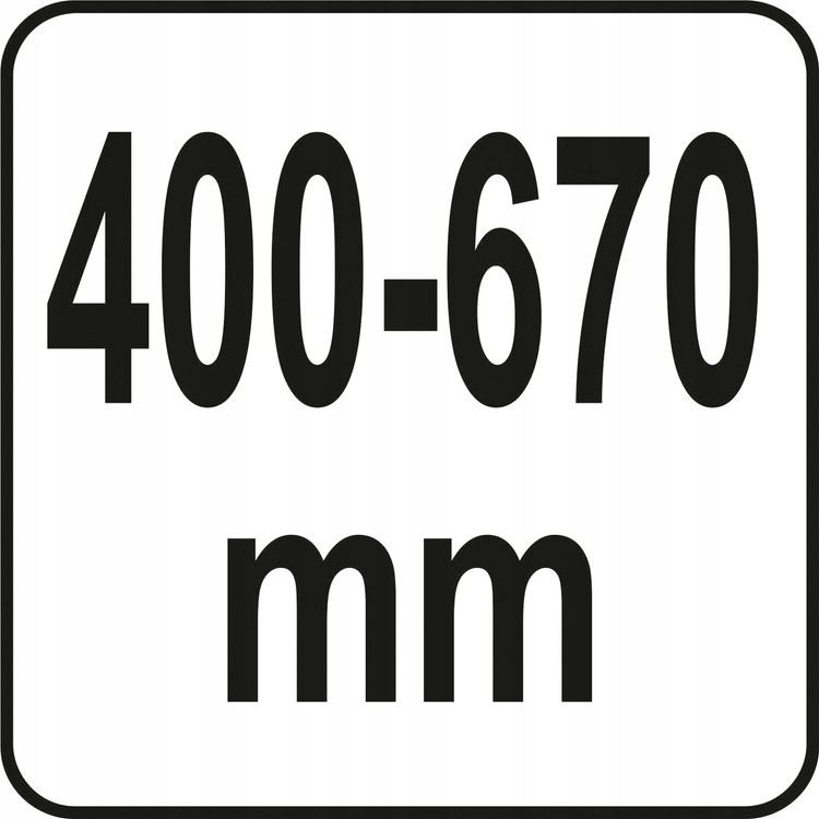 YATO CHWYTAK BUDOWLANY PŁYT CEGIEŁ PUSTAKÓW 400-670MM Rodzaj Inny