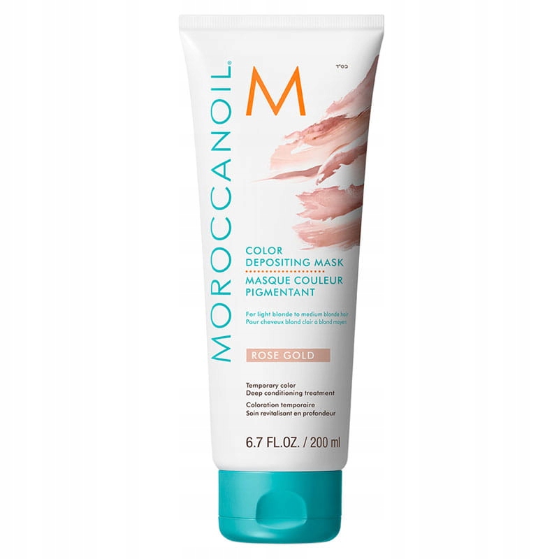 Moroccanoil Color Depositing Mask koloryzująca maska do włosów Rose Gold