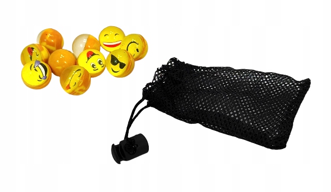 Piłeczki piłki kauczukowe Emoji buźki emotikony 10 Rodzaj piłeczki antystresowe