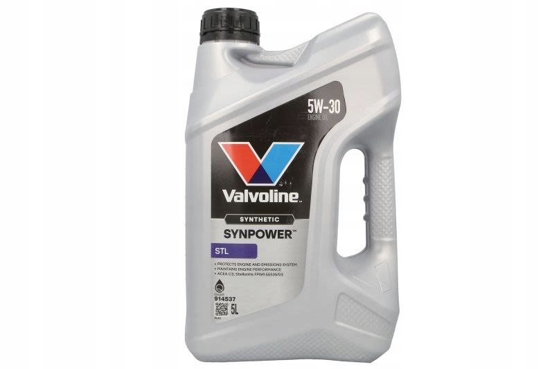 Olej silnikowy Synpower (5L) 5W30 Api Sp Acea C3 Psa B71 2290 Psa Valvoline