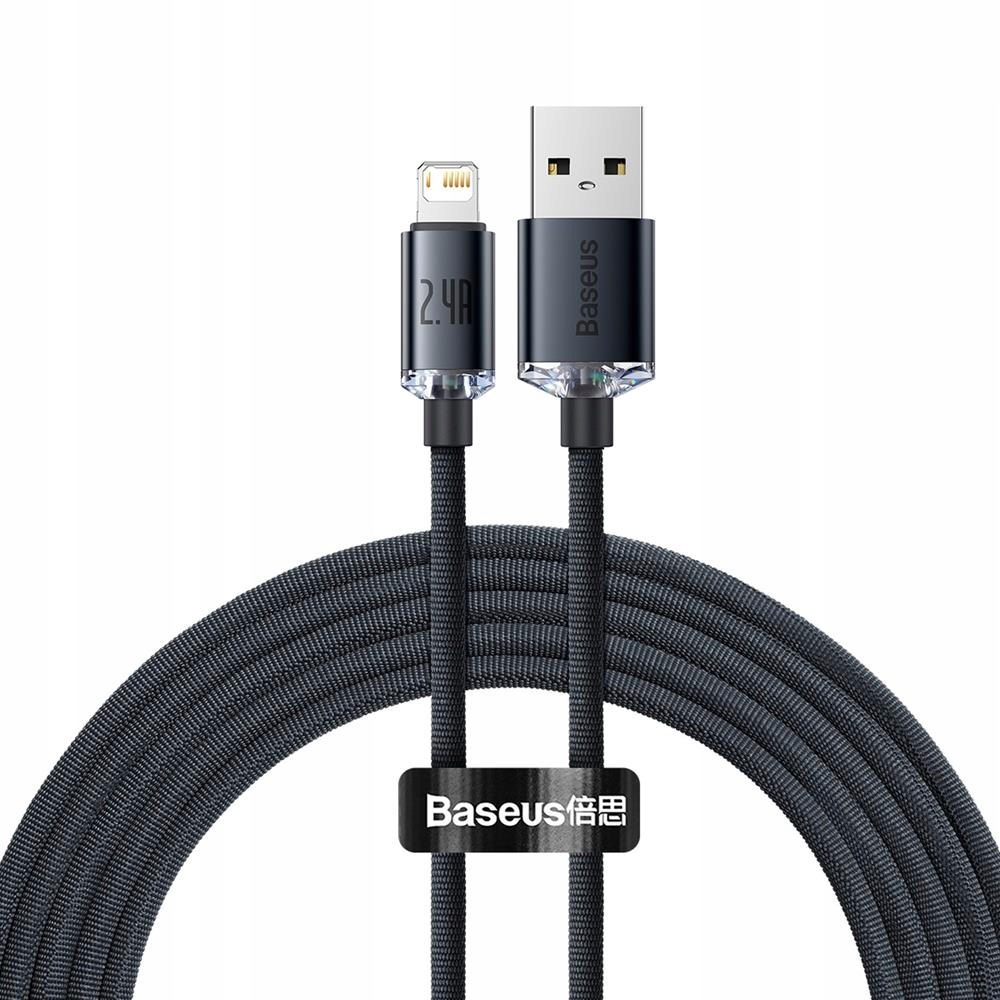

Baseus Kabel Usb Lightning Do Iphone Ipad 2M 2.4A