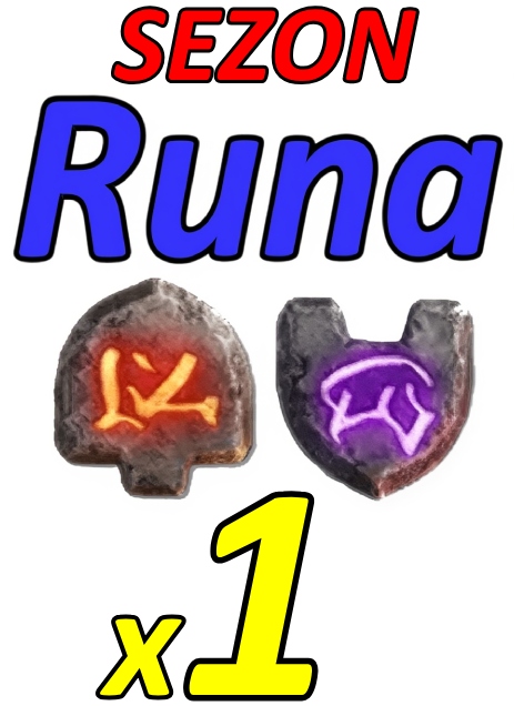 1x Runa SEZON Diablo 4 Rune d4 D IV PC PS XBOX STEAM Runes Runy ...