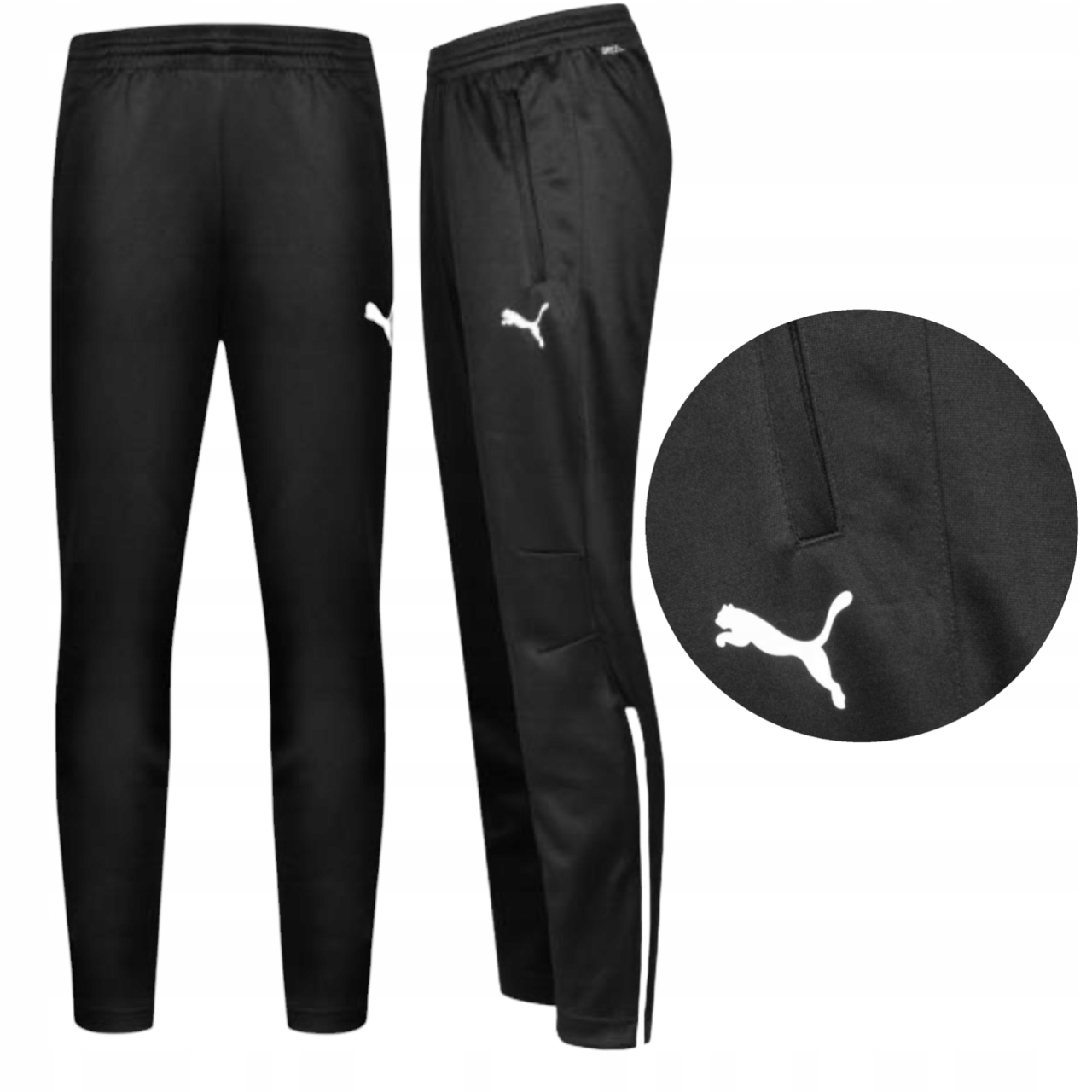 

Spodnie Dresowe Puma 164 Xs Młodzieżowe Czarne