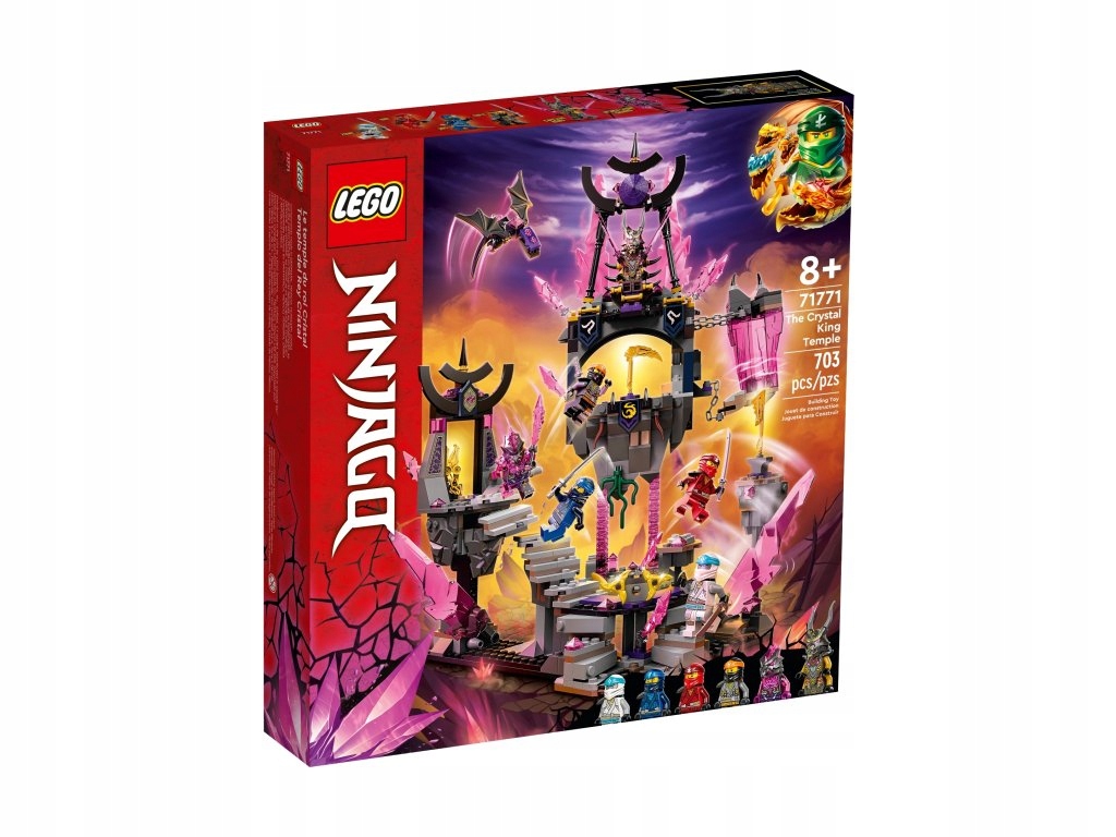 Lego Ninjago 71771 Chrám křišťálového krále Nové