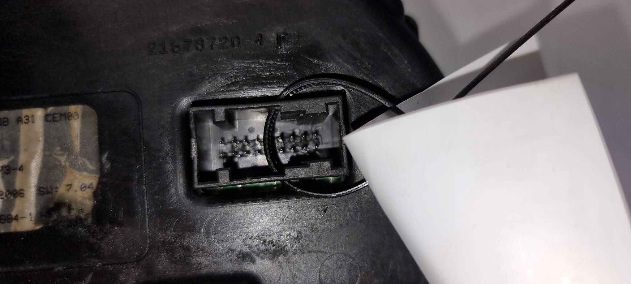dials clock 9660225880 CITROEN C3