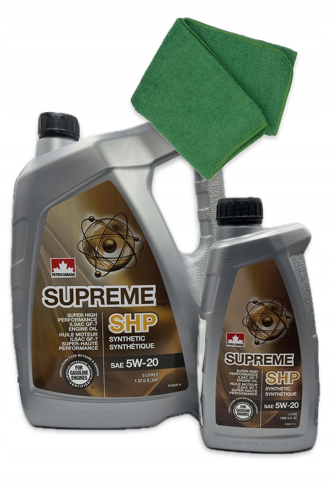 Petro-Canada Supreme Synthetic Shp 5W-20 Api Sq Ilsac GF-7A