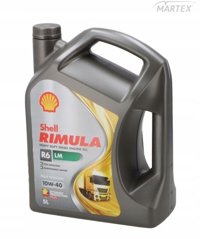 Shell Rimula R6 LM 4 l 10W-40 • Cena, Opinie - Allegro