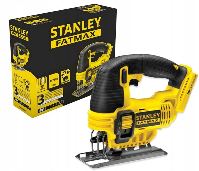 

Wyrzynarka Stanley 18 V-Li -0 FMC650B