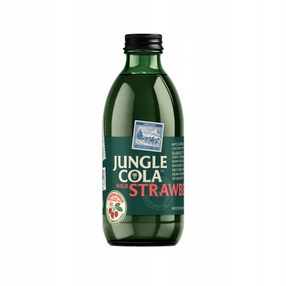 Jungle Cola Sycený nápoj typu cola lesní jahoda