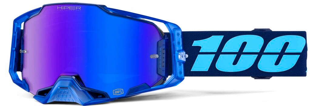 Okuliare Na Cross 100 % Armega Hiper Coupe Mirror Blue