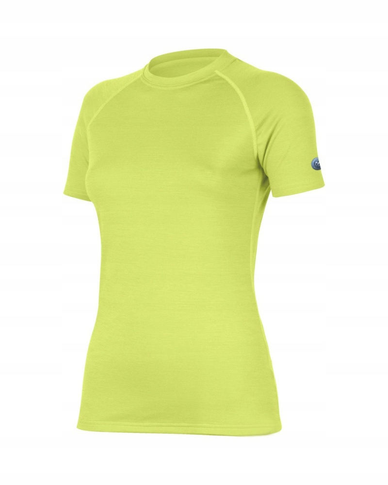 Dámské tričko Lasting Alea 100% Merino Wool Hiking Zelená (6969) S