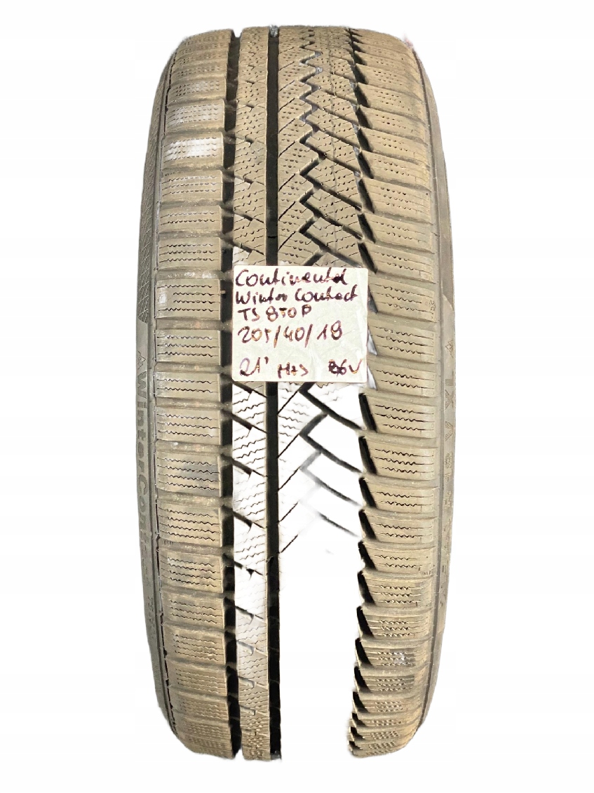 CONTINENTAL WINTERCONTACT TS850P 205/40R18 2021
