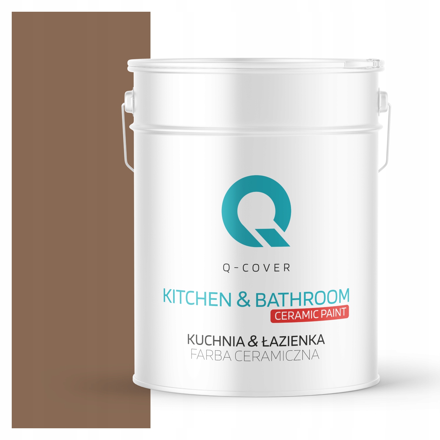 Farba Kúpeľňa Kuchyňa Vodotesná Hnedá Tmavá H4917 Hlboká Matná 10 L