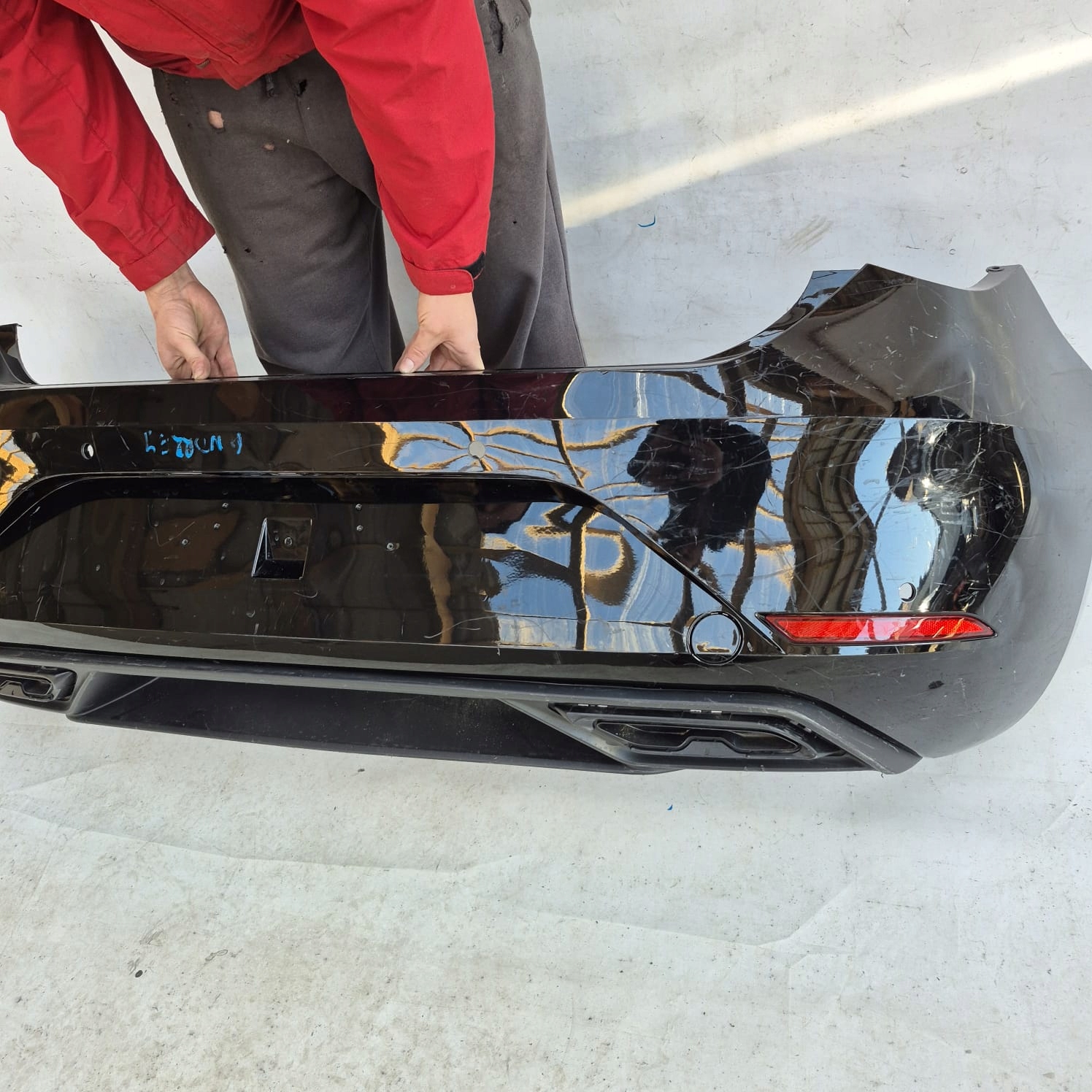 SEAT LEON IV 4 HB 20-> bumper rear part rear PDC