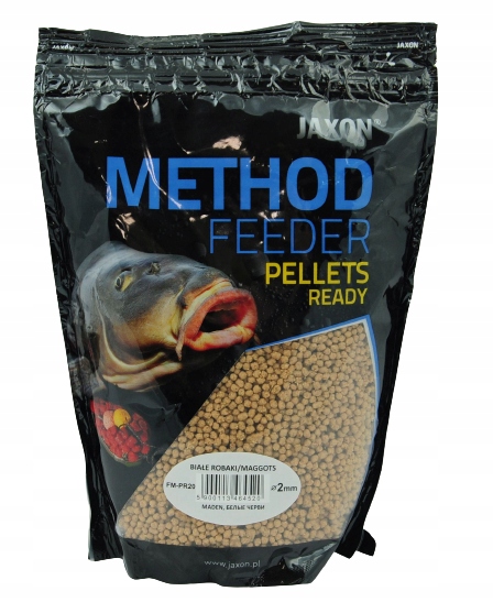 BIAŁY ROBAK 2mm PELLET READY GOTOWY METHOD FEEDER JAXON