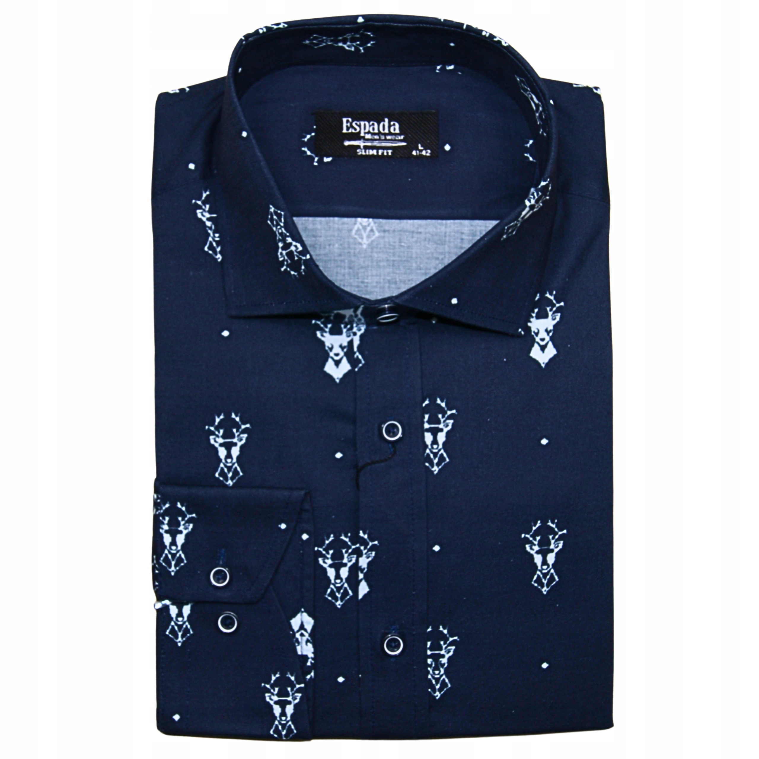 Košile Granátová|m 39-40| jednoduchá klasická sob Espada Bavlna