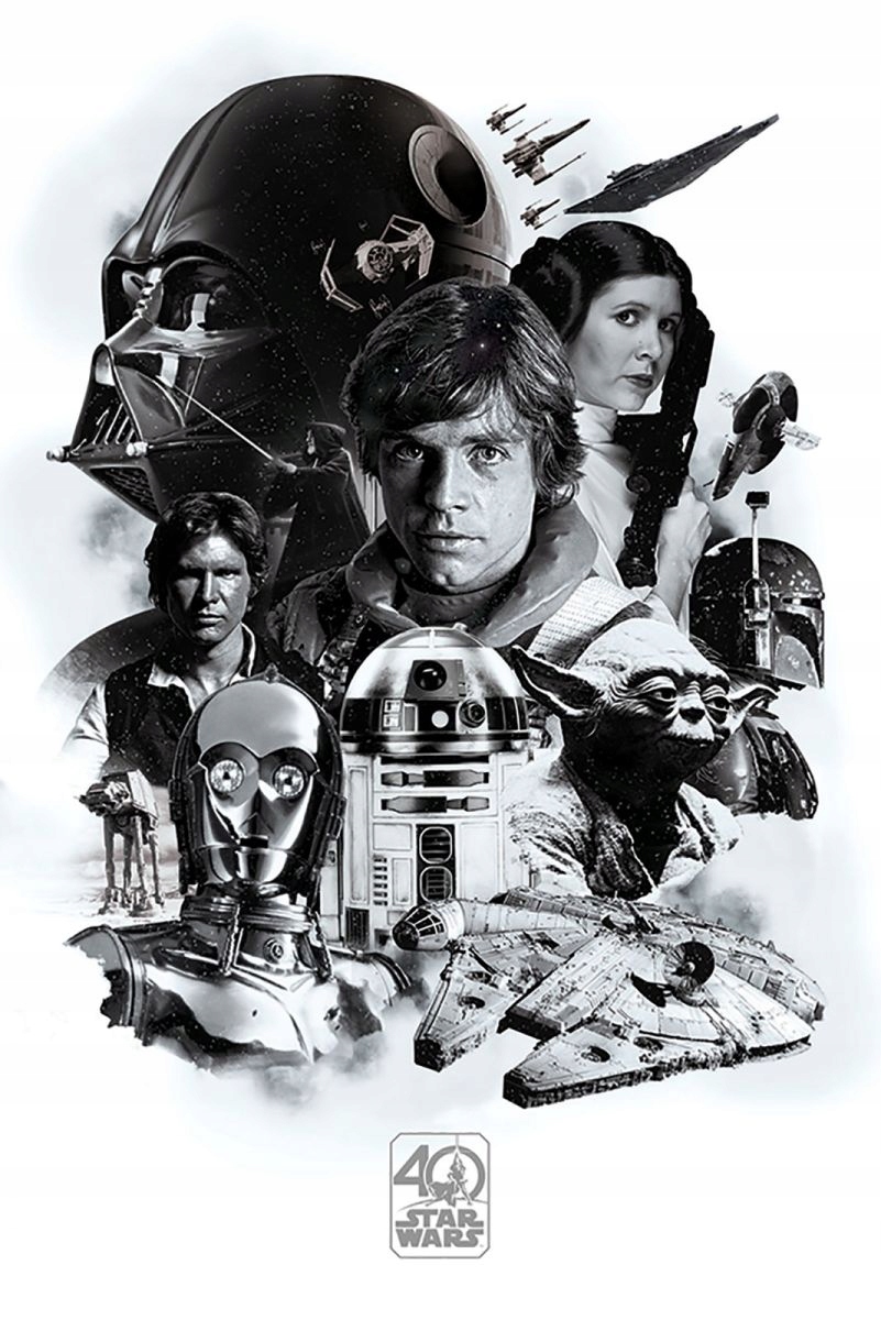 

Star Wars Bohaterowie Plakat filmowy 61x91,5 cm
