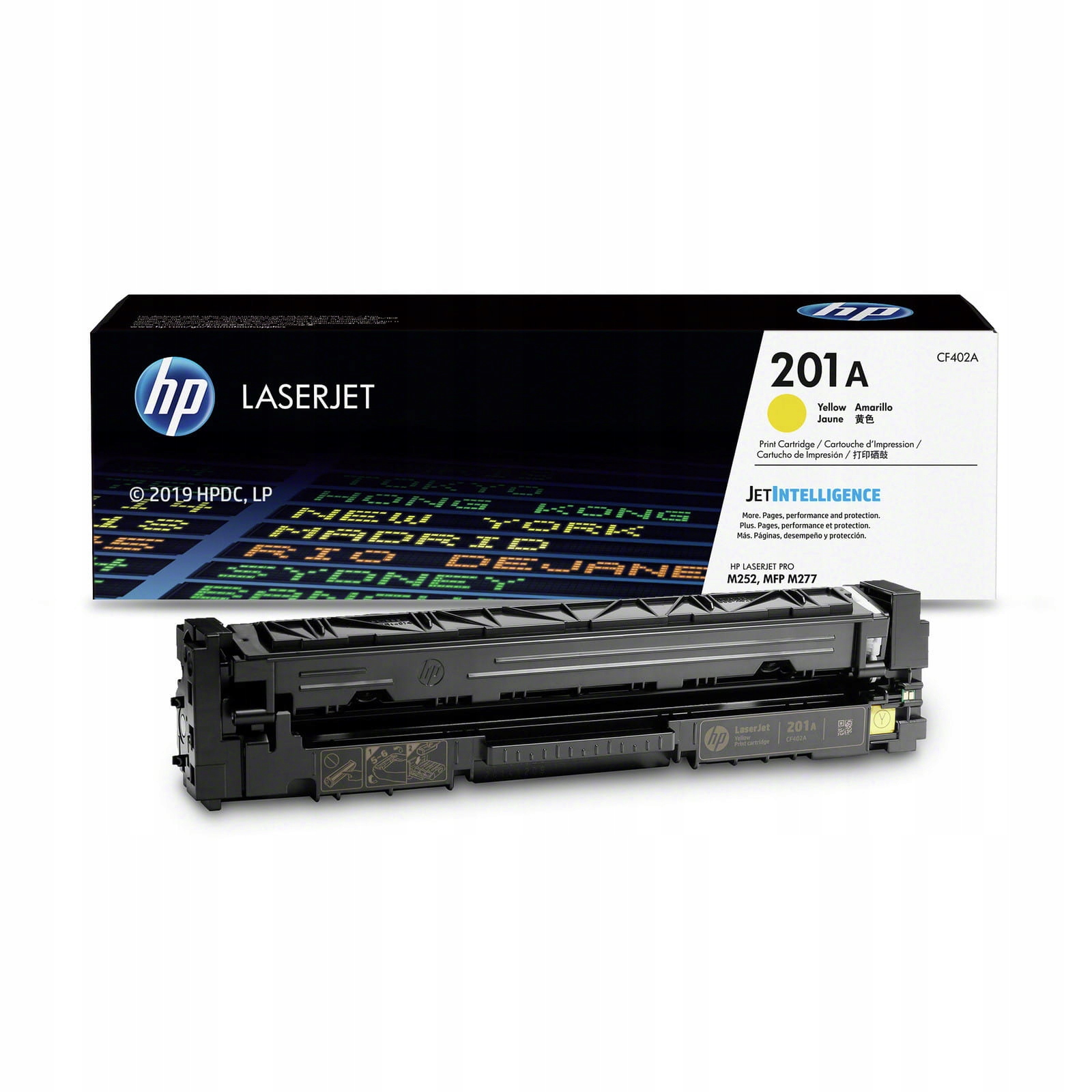 Hp 201A CF402A Yellow MFP277 M252 Oryginał