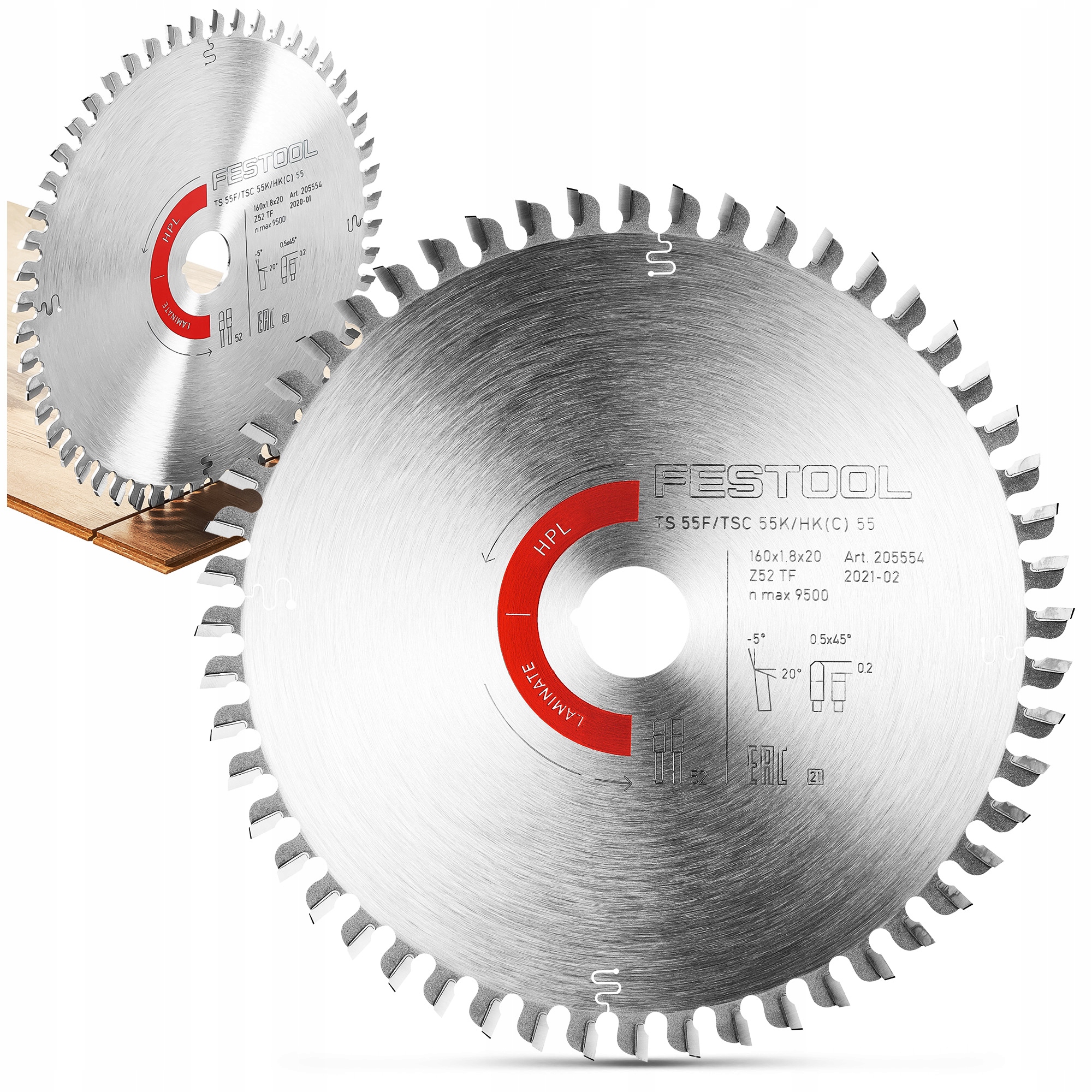 Tarcza Pilarska Festool Laminate/hpl 160mm Zagłębiarki Do Laminatów 205554