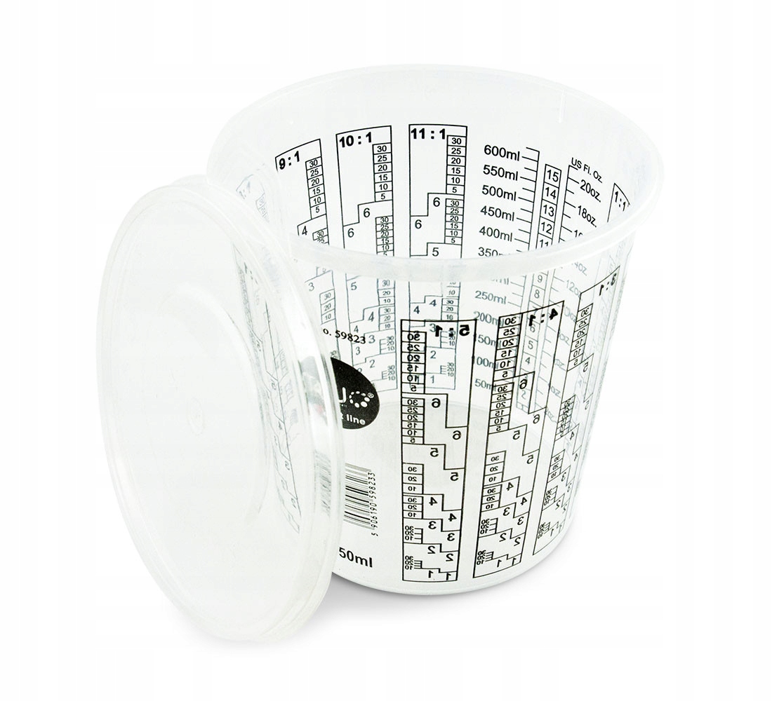 

T4W Kubek z przykrywką do mieszania lakieru z podz