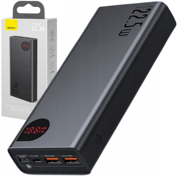 BASEUS POWER BANK 20000MAH QC 3.0 USB-C PD 22.5W Marka Baseus