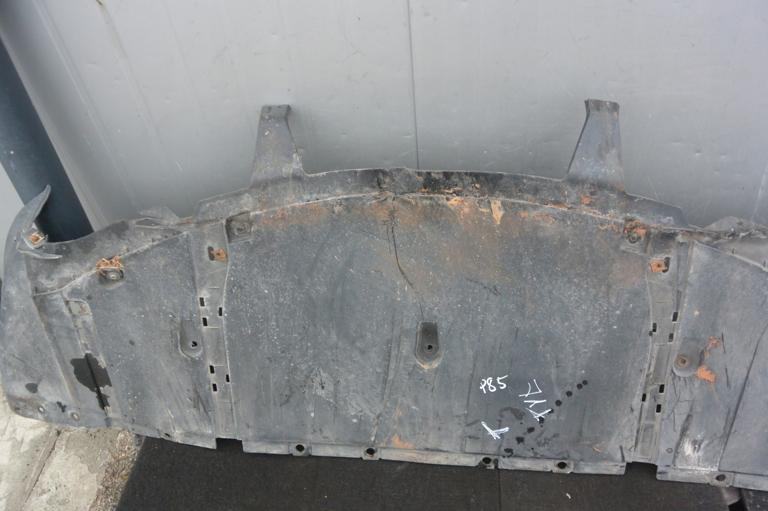 ABDECKUNG UNTER STOSSSTANGE HECK TESLA MODEL S 12-16