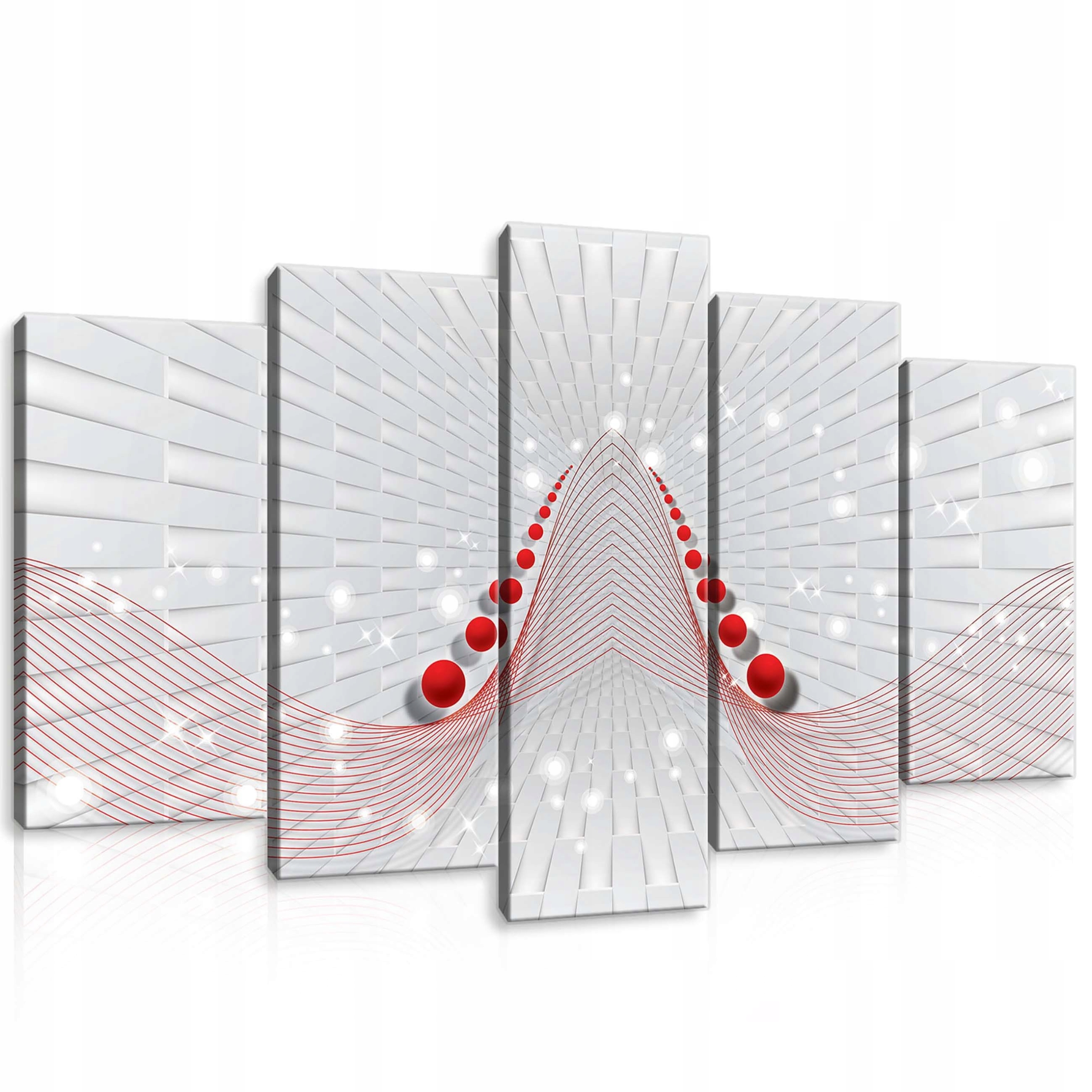 Obraz 100x60 Abstrakce dynamika pohyb futurismus moderní energie symetrie