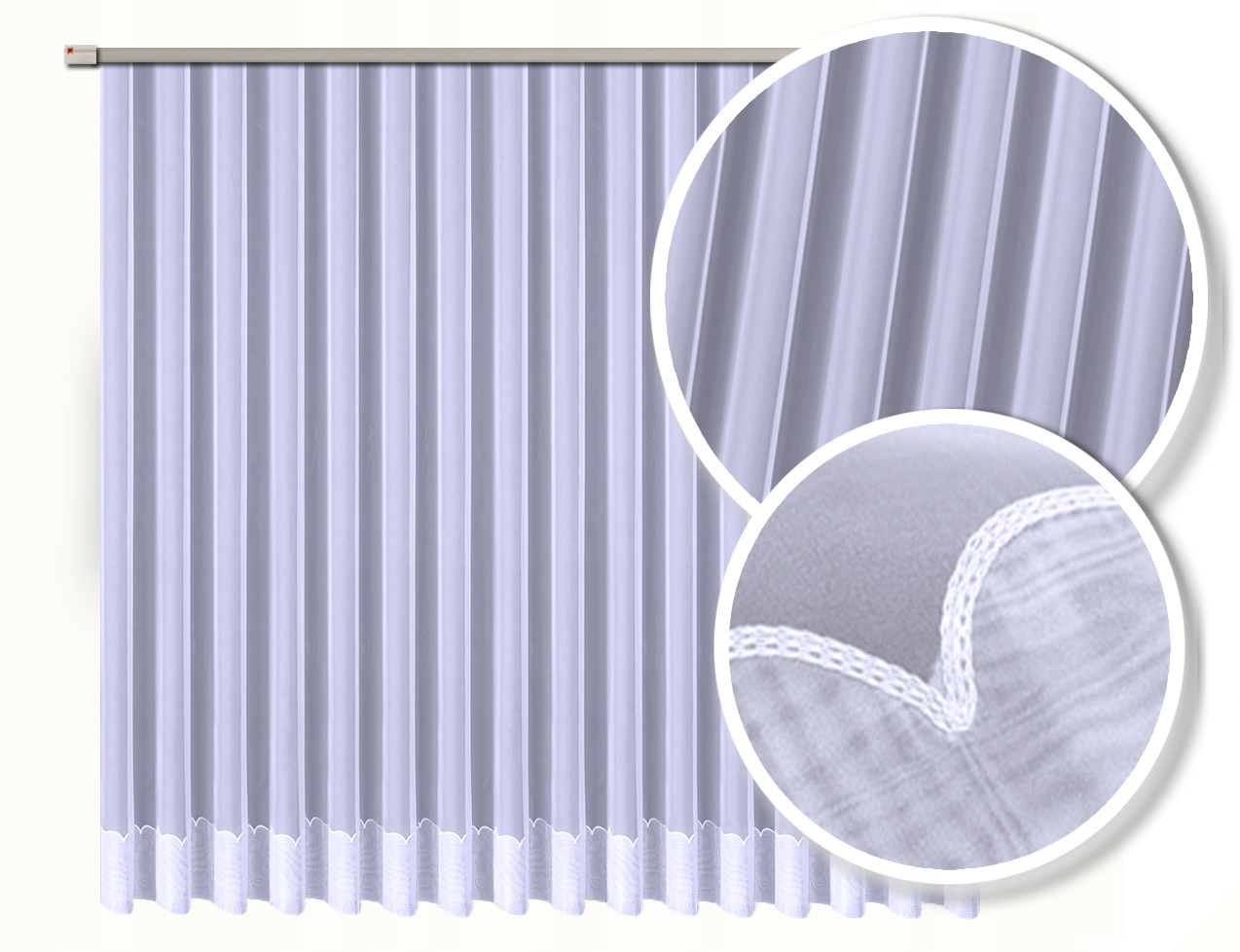 FIRANKA FIRANA WOAL KORNELIA VT0012/260 BIAŁA HAFT