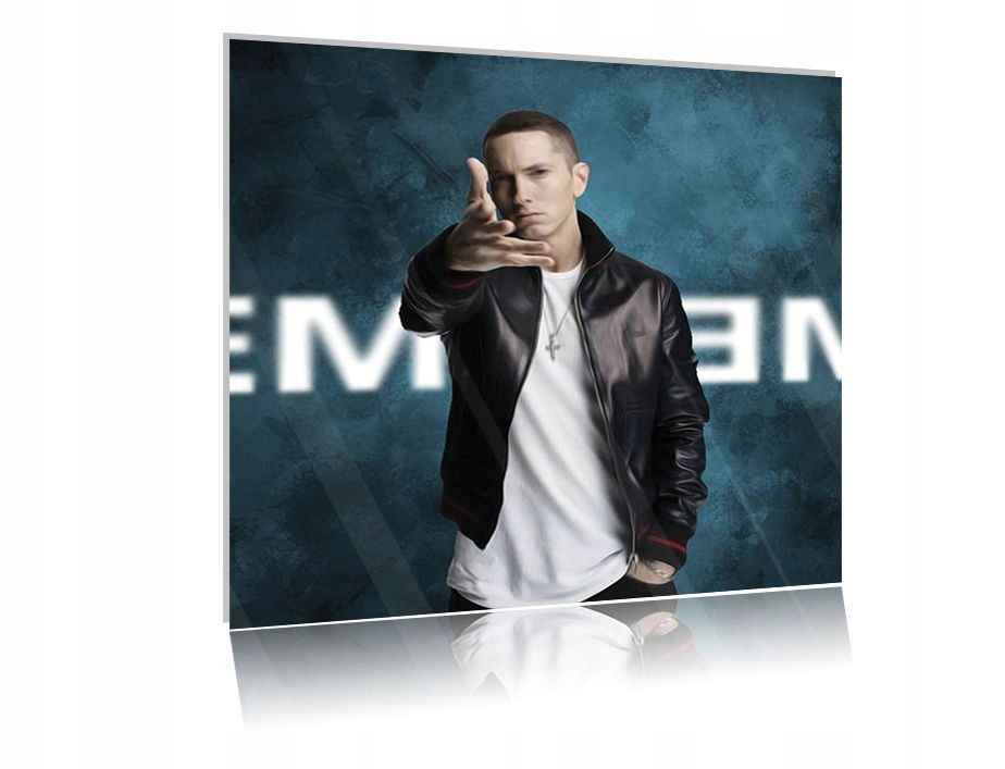 

Obraz szklany na szkle Eminem 04 30x30