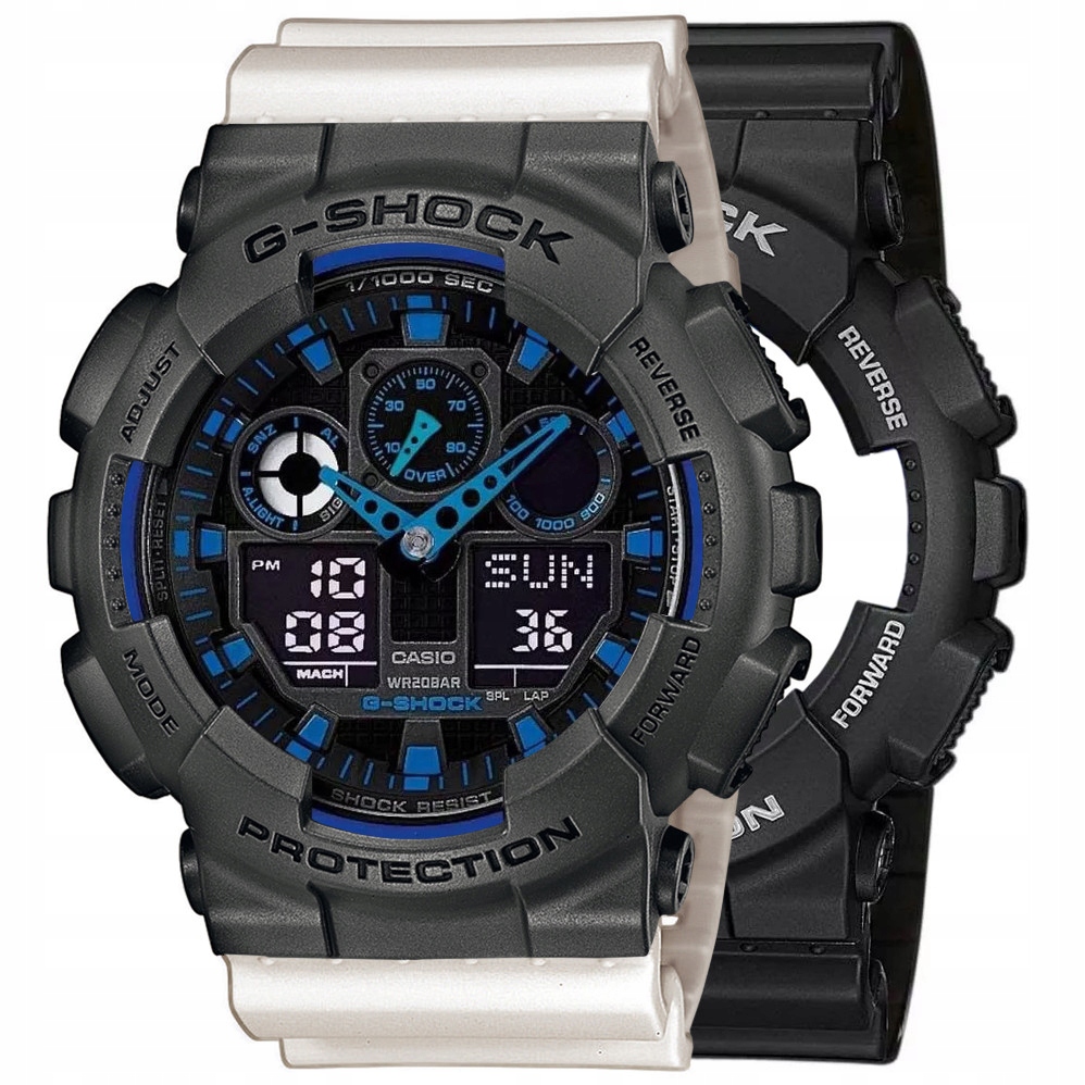 Hodinky Casio G-Shock Set GA-100-1A2ER Bezel 10467795 Řemínek 10395227 20