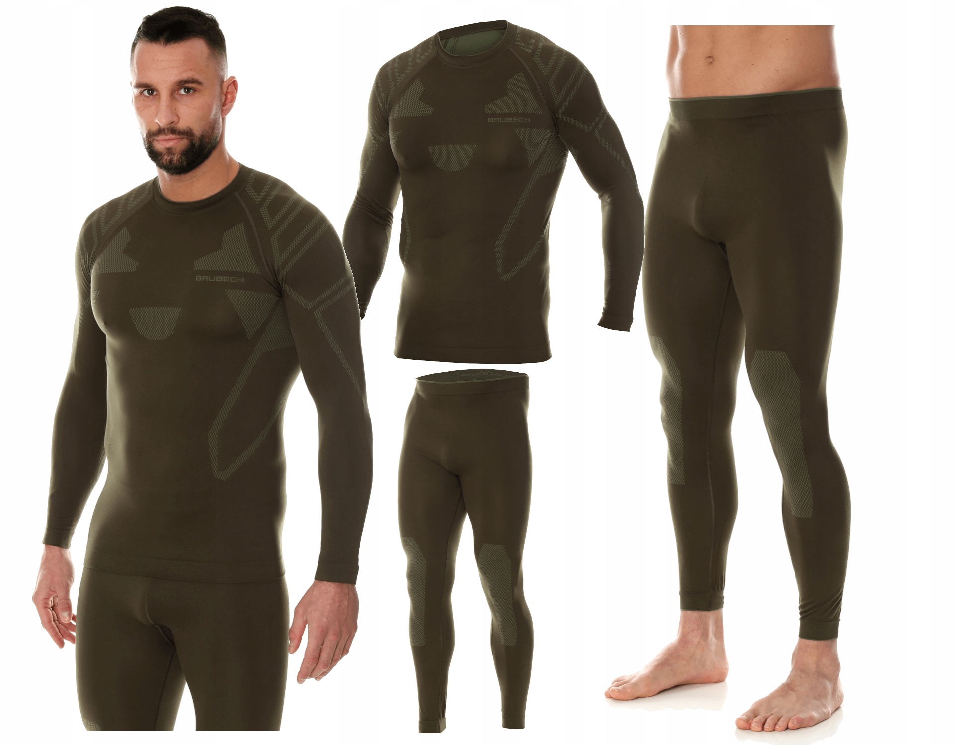 

Komplet Męski Brubeck Ranger Protect Khaki r. L