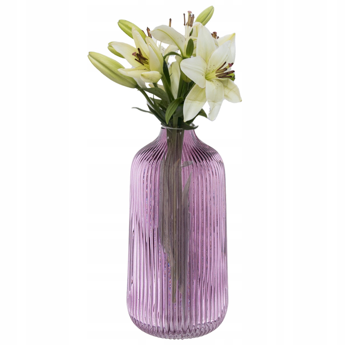 

Szklany Wazon Na Kwiaty Lila Fiolet Wazon Glamour