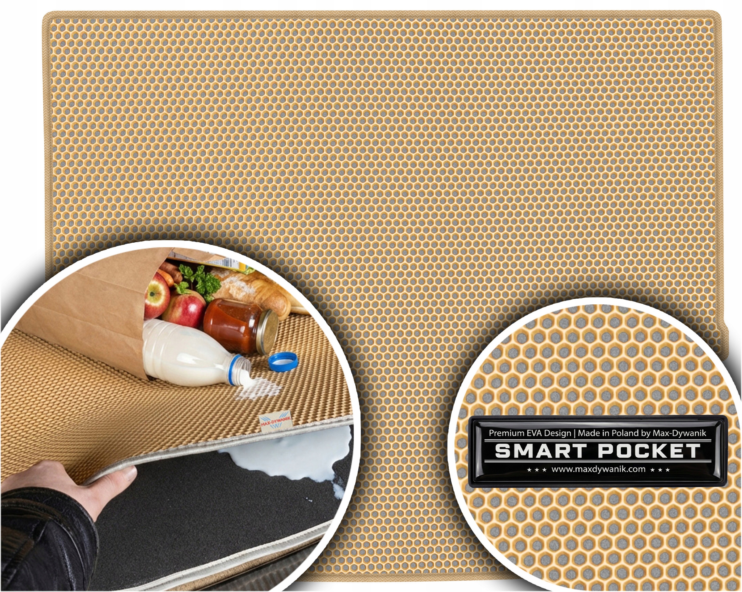 Bmw X3 F25 Suv 2011-2017 Vložka do kufru Eva Smart Pocket Béžová