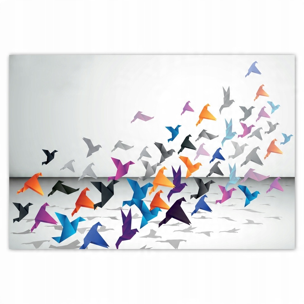 

Fototapety flizelina 152x104 Origami Ptaki w locie
