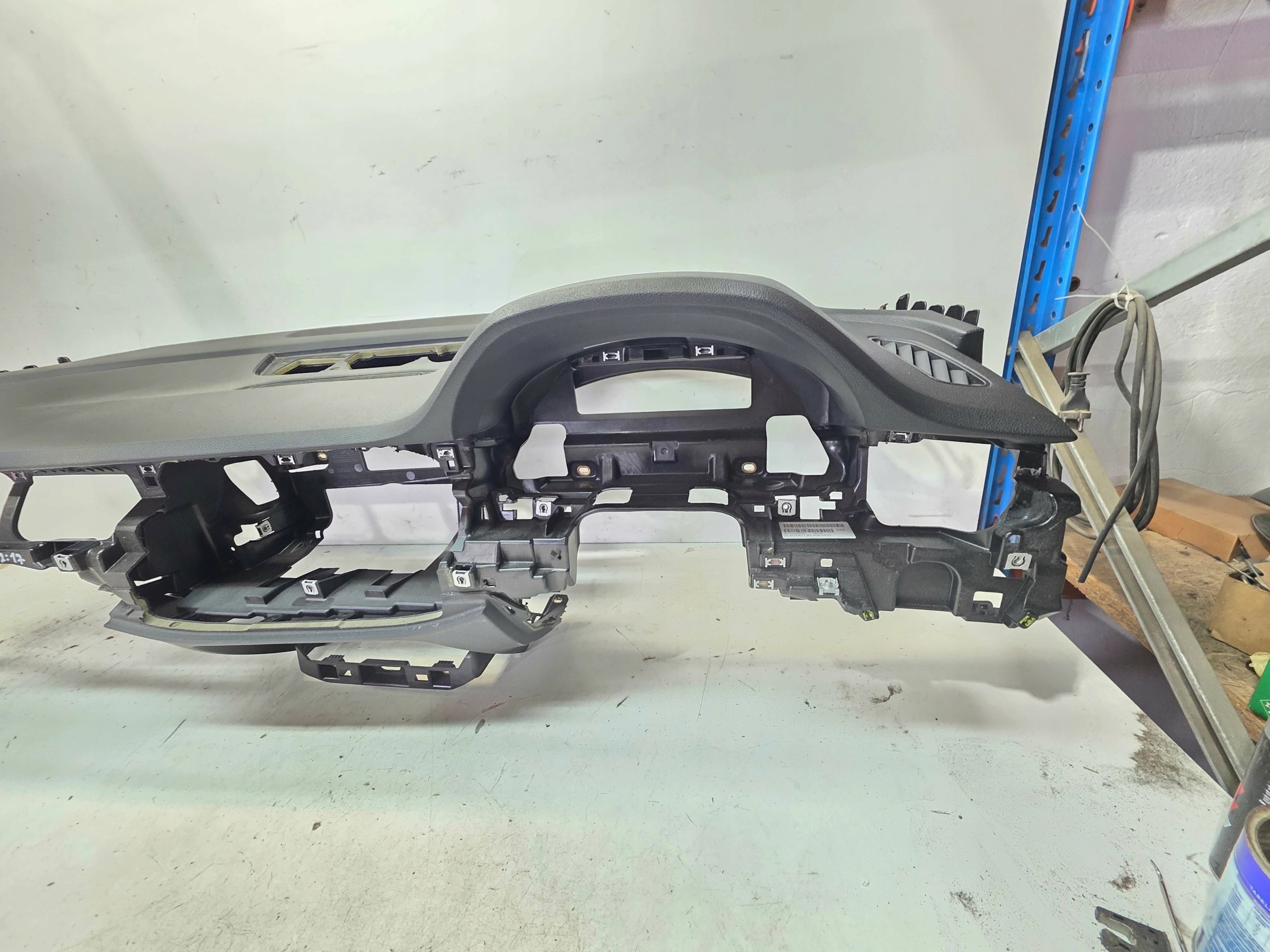 dashboard console cockpit HEAD UP AUDI Q7 4M 4M2857001J ANGIELSKA