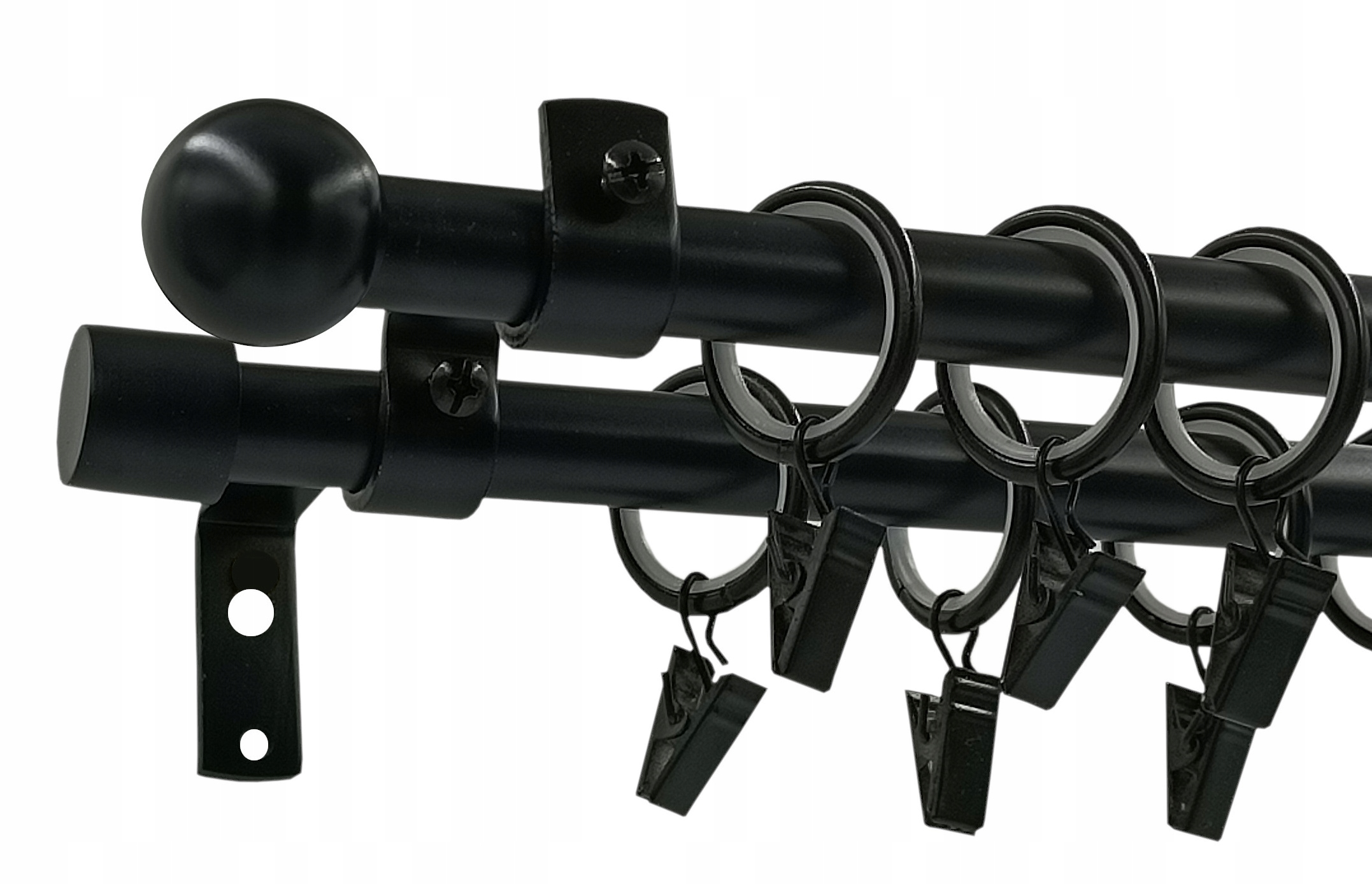 Garnýž Dvojitá Loft Ø16+16 mm Kulička 300 cm tichý