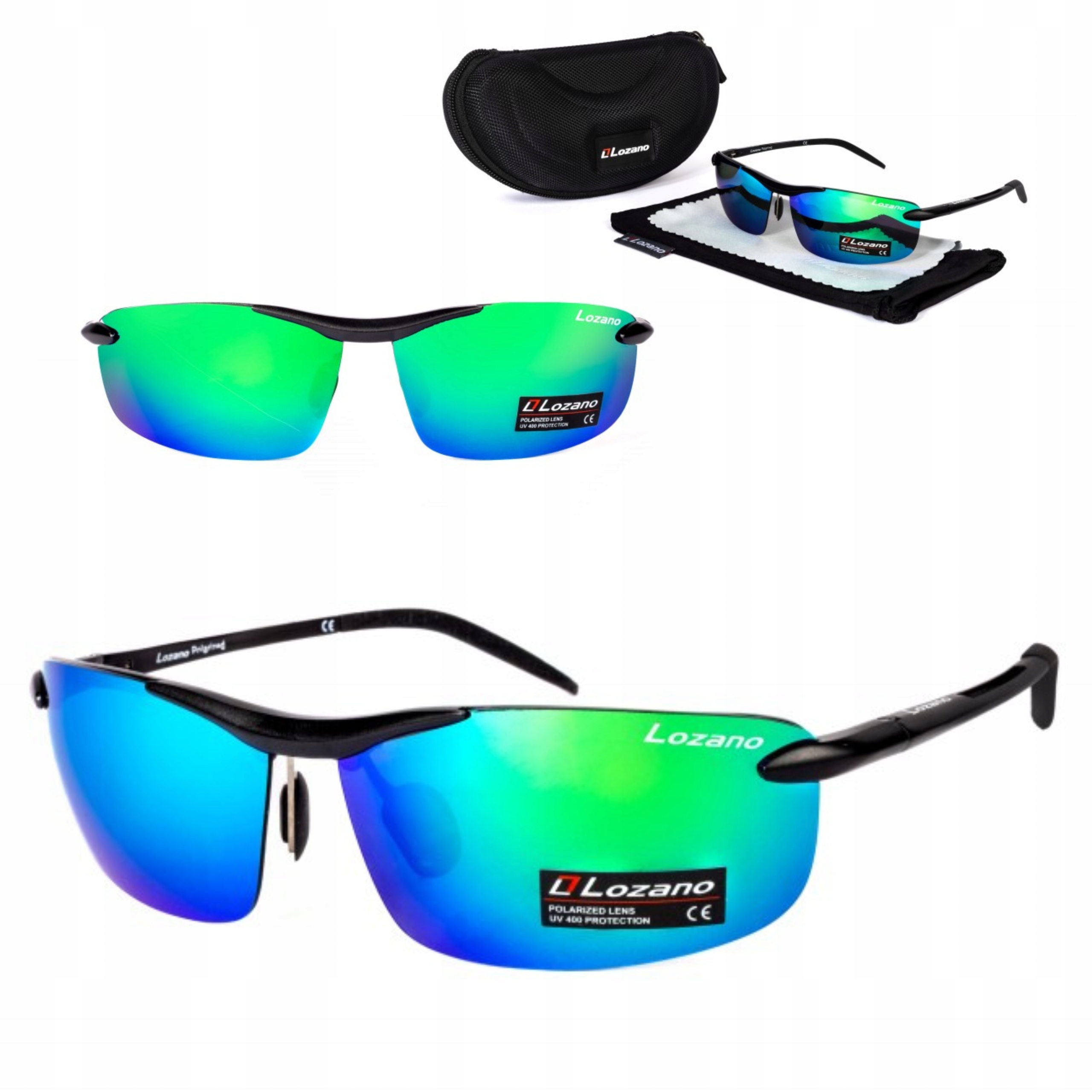 Sluneční Polarizační Brýle Na Vodu UV400 S Pouzdro