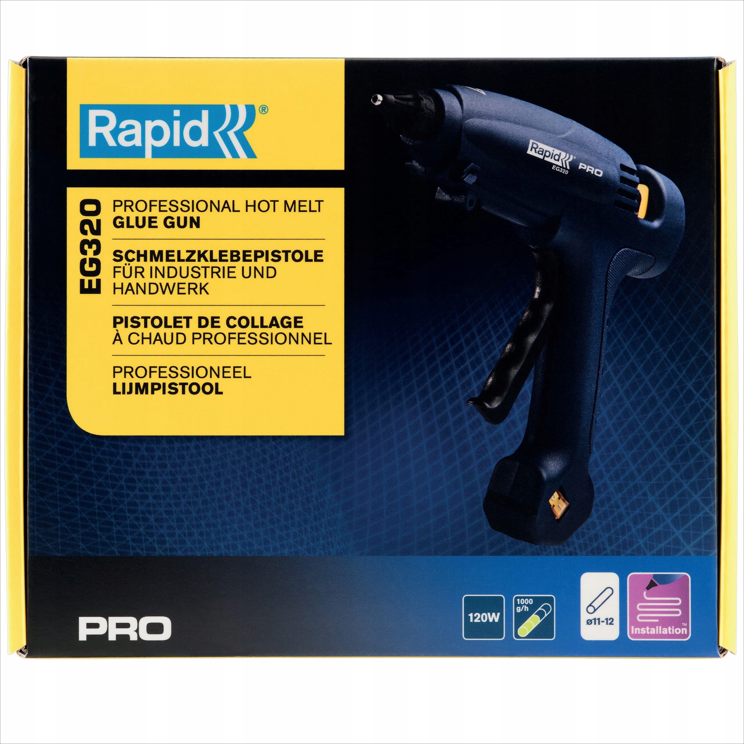 Rapid, Pistolet do Klejenia na Gorąco Rapid Zasilanie elektryczne