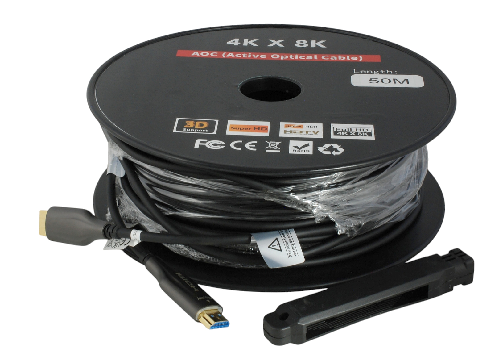 Kabel Hdmi Konektor – Hdmi Konektor 8K v.2.1 Aoc Optický Vitalco 50 m