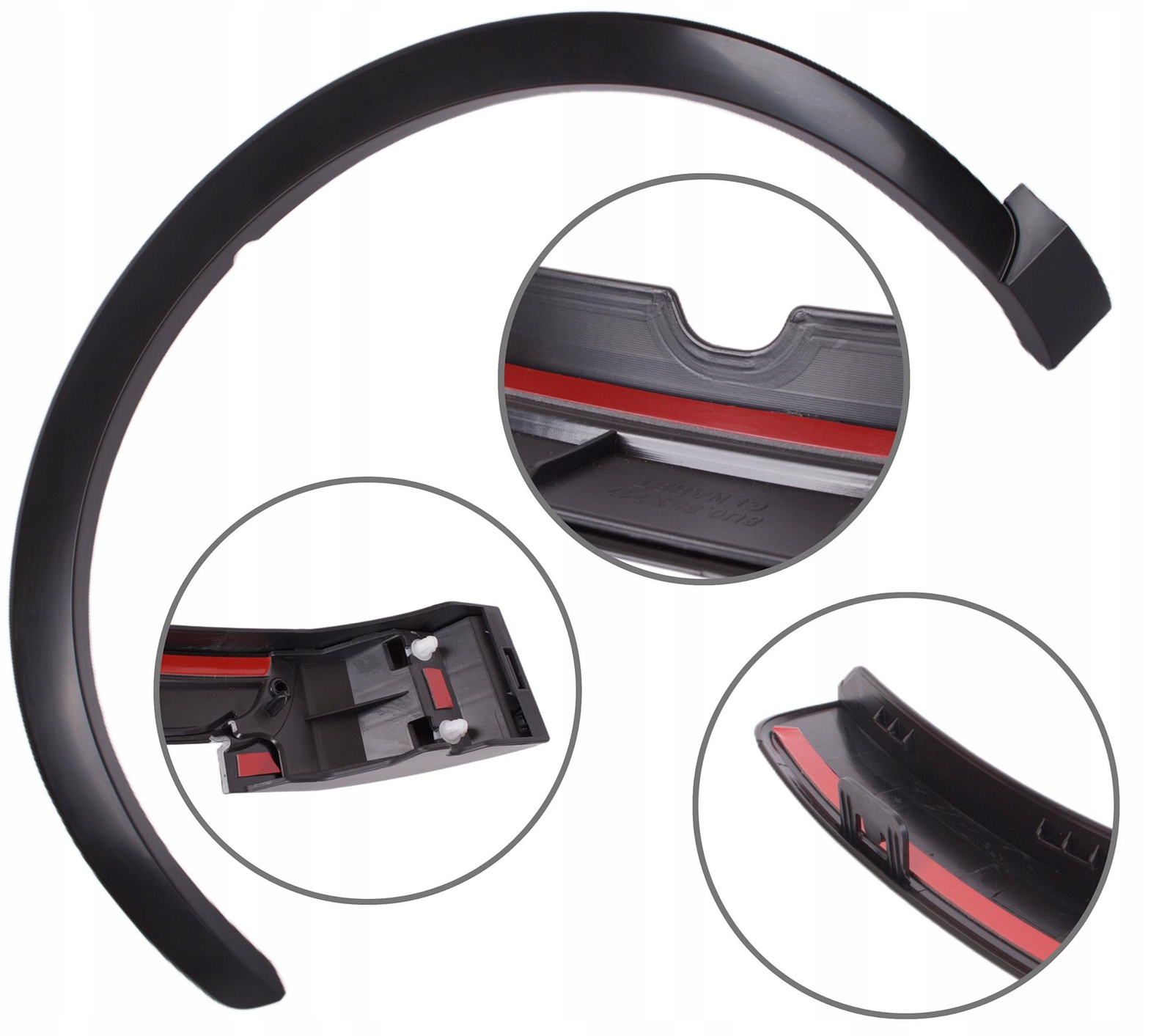 Audi Q3 8U 2011-2018 lišta Lem Blatníka levá Přední 8U0853717S Hladká