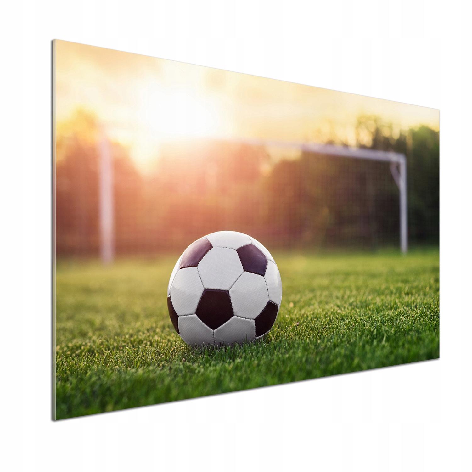 Panel dekor sklo Futbal 100x70 cm Lepidlo