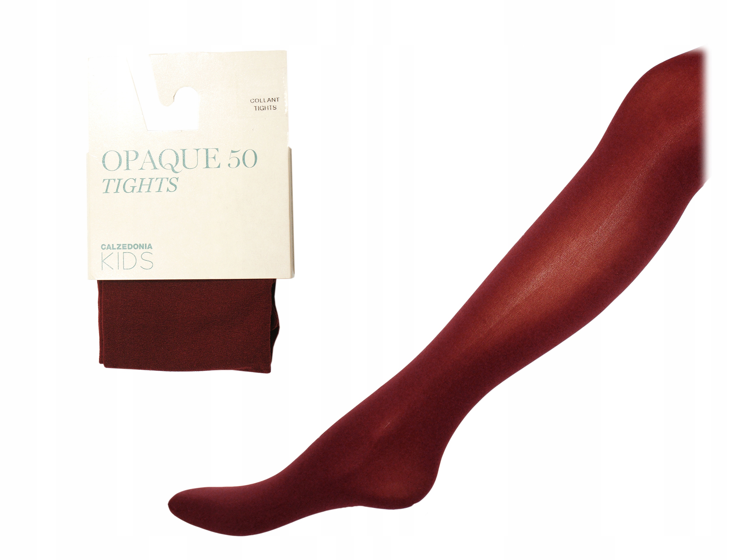 

Calzedonia rajstopki 50 Den bordowe (8-10)