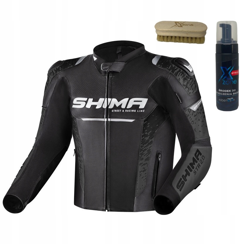 Kurtka Shima STR 2.0 czarny rozm. 52 +Gratis!