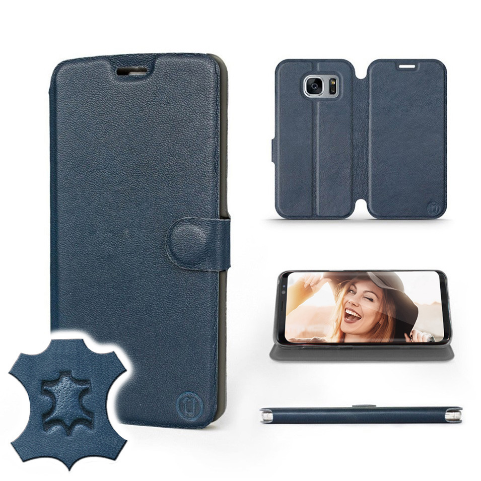 

Etui Mobiwear do Samsung Galaxy S7 Edge - Blue