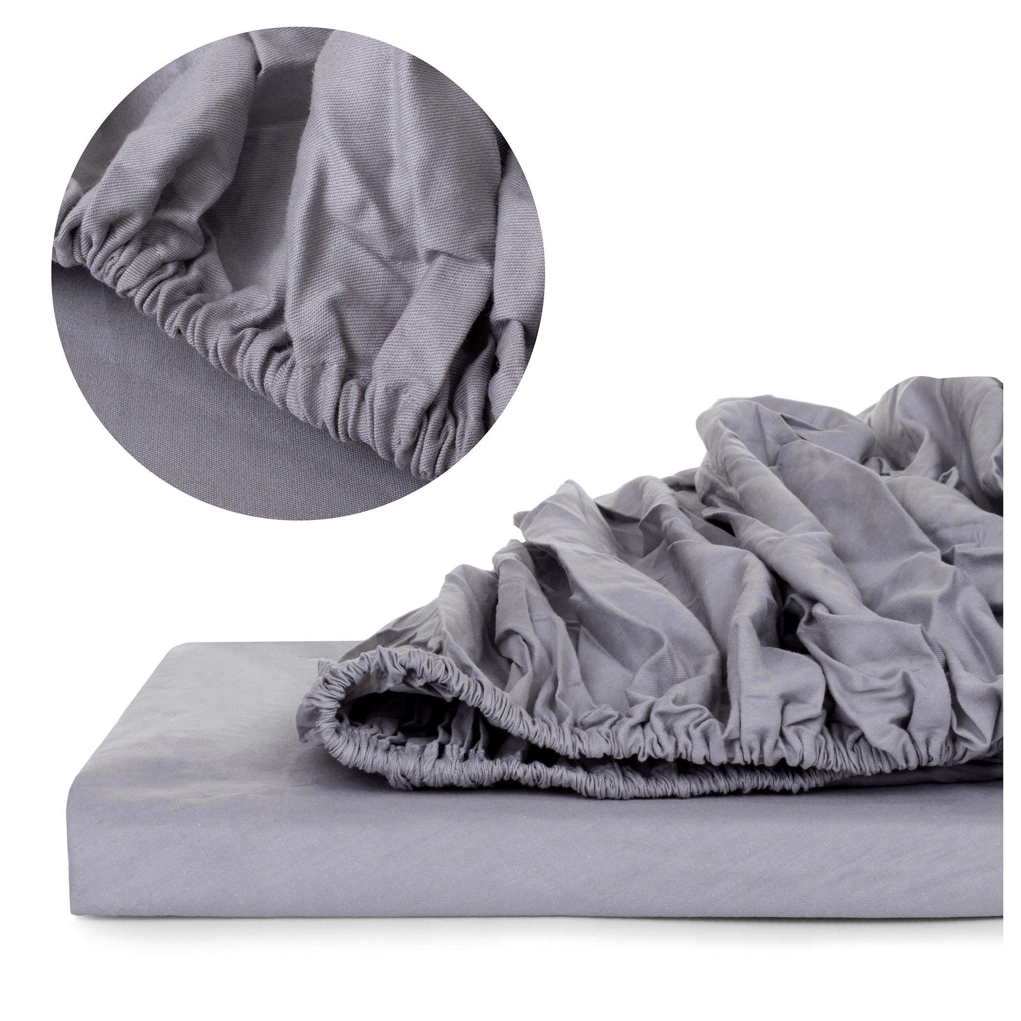 

Prześcieradło z Gumką 200x220 Bawełna Satyna