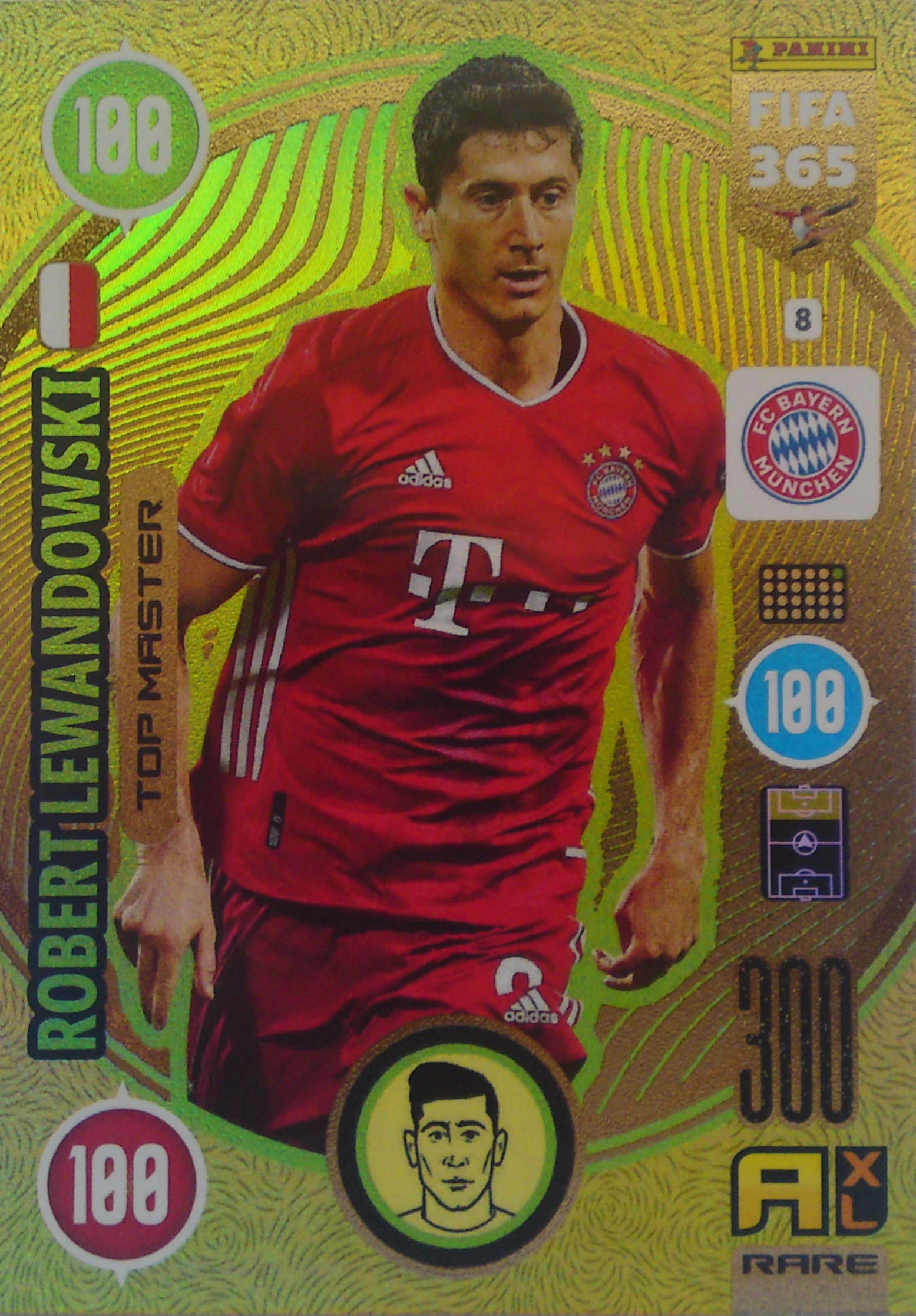 Fifa 365 2021 Rare Top Master Lewandowski 8