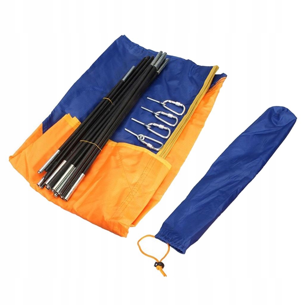 Rozsuwany dach do pontonu wędkarskiego chroniącego przed słońcem 4 osoby 145x351cm Materiał inny